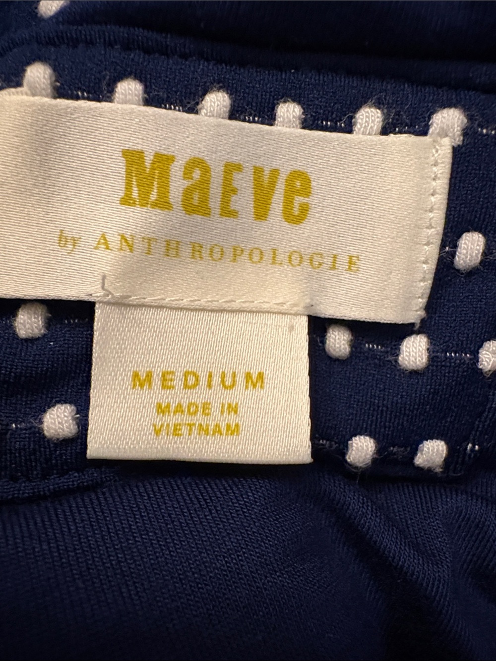 Maeve by Anthropologie Bree Polka Dot Ruched Midi Dress - Picture 10 of 13